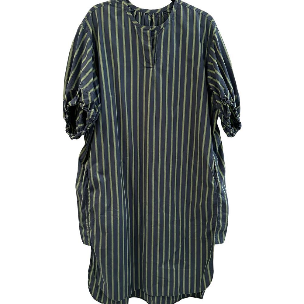 JNBY Striped lagenlook shirt-dress large-Xl